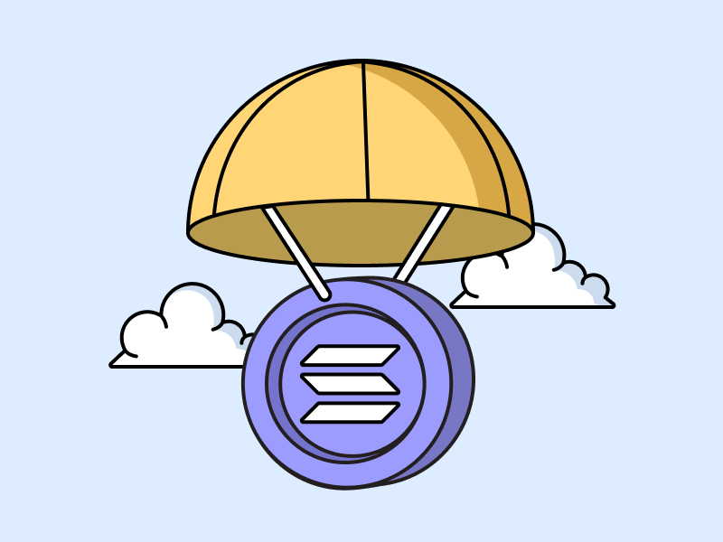 strategi mendapatkan airdrop solana